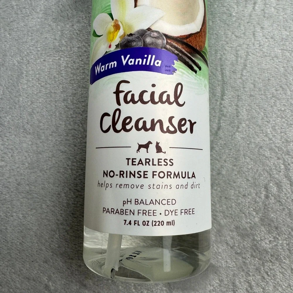 TROPICLEAN Waterless Facial‎ Cleanser Cats Dogs Missing Cap